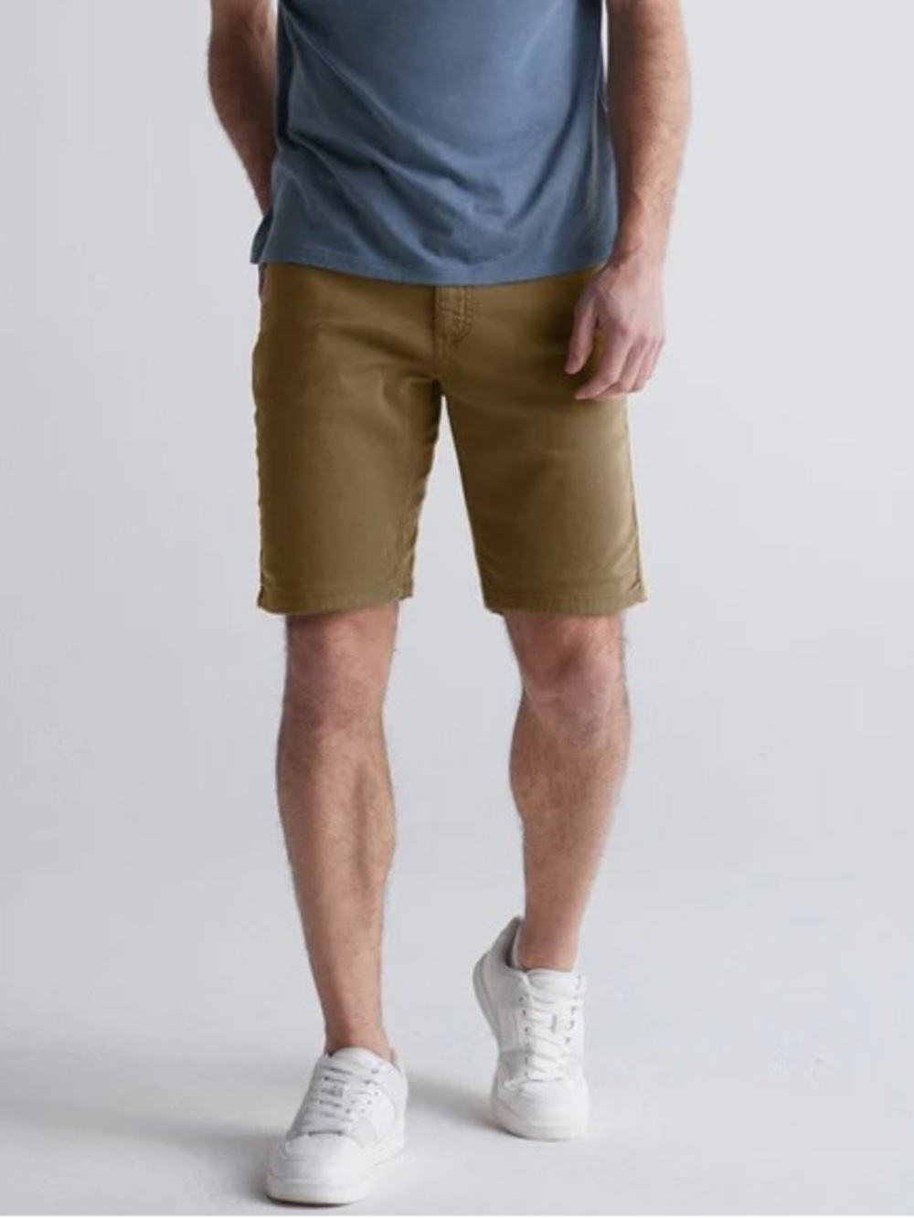 DU/ER No Sweat Shorts Slim in Tobacco 34 x 10